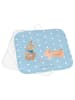 Mr. & Mrs. Panda Topflappen Hasen Muschel ohne Spruch in Blau Pastell