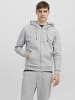 Jack & Jones Kapuzenjacke in Light Grey Melange