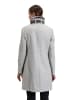 Gil Bret Wollmantel mit Stehkragen in Light Silver Melange