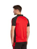 erima Six Wings Poloshirt in rot/schwarz