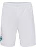 Hummel Hummel Kurze Hose Wer 23/24 Fußball Erwachsene Schnelltrocknend in WHITE