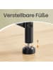 SONGMICS Garderobenständer Pataye in Schwarz - (B)124.8 x (H)157.1 x (T)30 cm