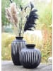 Goebel Vase " Black Carved " in Schwarz