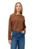 Zero  Strickpullover mit U-Bootausschnitt in Bright Tobacco