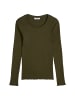 Marc O'Polo DENIM Longsleeve slim in Burnished Logs