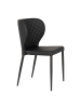 ebuy24 Esszimmerstuhl Pisa Schwarz 2er Set