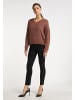 usha BLACK LABEL Pullover in Kupfer Rosa