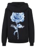 Mister Tee Mister Tee Rise & Slay Ladies Fluffy Zip Hoody in black