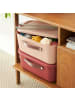 Rotho Aufbewahrungskiste mit Deckel 12 l MALOJA in Meadow rose