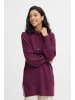 b.young Strickkleid BYNORA TUNIC HOODIE - 20808922 in lila