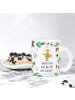 Mr. & Mrs. Panda Teeglas Fuchs Keksdose mit Spruch in Transparent