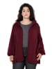 Angel of Style Strickjacke in dunkel weinrot