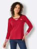 creation L Pima-Baumwoll-Shirt in rot