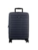 Jump Striper 4 Rollen Kabinentrolley 55 cm mit Dehnfalte in dark blue