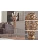 FineBuy Vase in Gold / Aluminium / 19x19x45