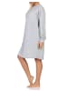 NORMANN Frottee Nachthemd Loungewearr Sternen - 82059 in grau