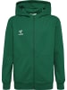 Hummel Reißverschluss Kapuzenpullover Hmlgo Kinder in EVERGREEN
