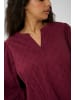 KAFFE curve Langarm-Bluse KCloulou Regular fit in Windsor Wine