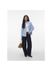 Vero Moda Langarmbluse in brunnera blue