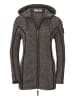 WITT WEIDEN Fleece-Jacke in mokka-meliert