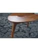 FineBuy Couchtisch in Braun / Sheesham / 100x50x42