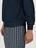 Calida Pyjama mit Bündchen in Dark sapph