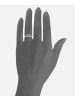 Diamant L'éternel Ring aus 375 Weißgold mit Diamant mit Rubin