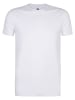 Petrol Industries 2er-Pack Basic T-Shirt Rundhals Pioneer in Weiß