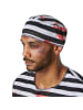 tectake Gestreiftes Outfit in Gefängnis-Optik, schwarz/weiß