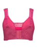 Ulla Popken BH ohne Bügel in fuchsia