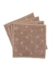 müsli Waschlappen 4er-Pack in Walnut