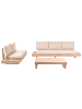 Beliani 3-tlg Lounge Set MARETTIMO in Beige/Braun