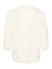 Kaffe Langarm-Bluse KAjollia Regular fit in Chalk