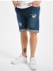 DENIM PROJECT DENIM PROJECT Jeans-Shorts in darkblue destroy
