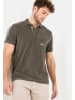 Camel Active Halbarm Poloshirt aus Frottee in Khaki