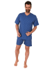 NORMANN Shorty Pyjama Schlafanzug kurzarm - 21949 in marine