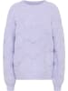 IZIA Damen Strickpullover in Flieder