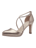 Tamaris Pumps goldfarben