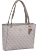 Guess Shopper Noelle II TO Logo in Dark Taupe Logo
