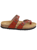 Sandalen Zehenkreuzer in Braun