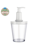 koziol FLOW - Seifenspender 250ml in recycled white