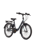S'COOL Kinderfahrrad - chiX 20 Zoll 3-Gang | ab 6 Jahre - Dark Grey/Aqua