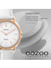 Oozoo Armbanduhr Oozoo Vintage Series weiß mittel (ca. 32mm)
