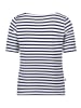 Betty Barclay Ringelshirt mit Placement in Weiß/Dunkelblau