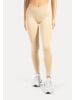 SMILODOX Leggings Silvia Scrunch in Taupe