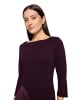 CARTOON Jerseykleid in aubergine - 0001
