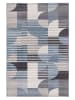 Teppich Boss Kurzflor Teppich Basil 425 Blau - Blau