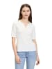 Betty Barclay Basic Shirt mit Knöpfen in Rohweiß