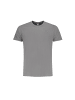 NORWAY 1963 Grau Braun Baumwolle Herren T-Shirt