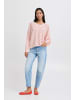 b. young Sweatshirt BYRUNI Loose fit in Poinsettia Mix